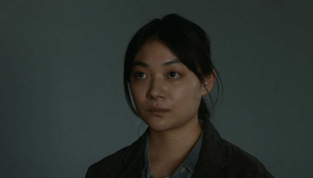Tôko Miura in una scena del film Drive my car (2021) di Ryusuke Hamaguchi, vincitore oscar miglior film internazionale