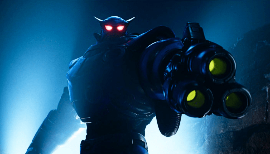 Zurg in una scena di Lightyear (2022) nuovo film Disney Pixar 