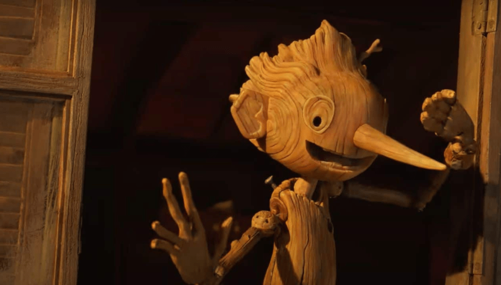 Una scena di Pinocchio (2022) di Guillermo del Toro