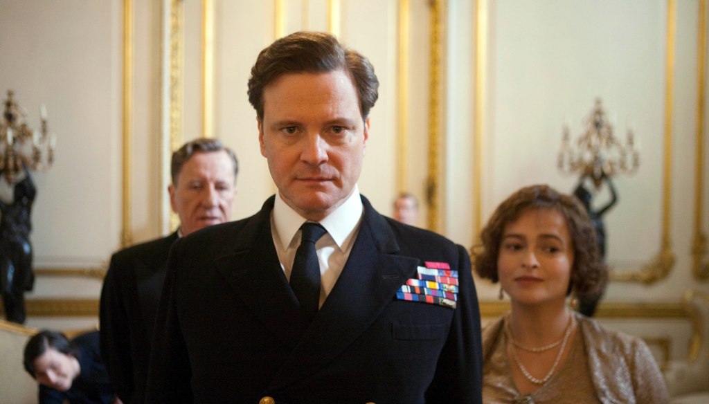 Colin Firth e Helena Bonam Carter in una scena di Il discorso del re (2010) di Tom Hooper
