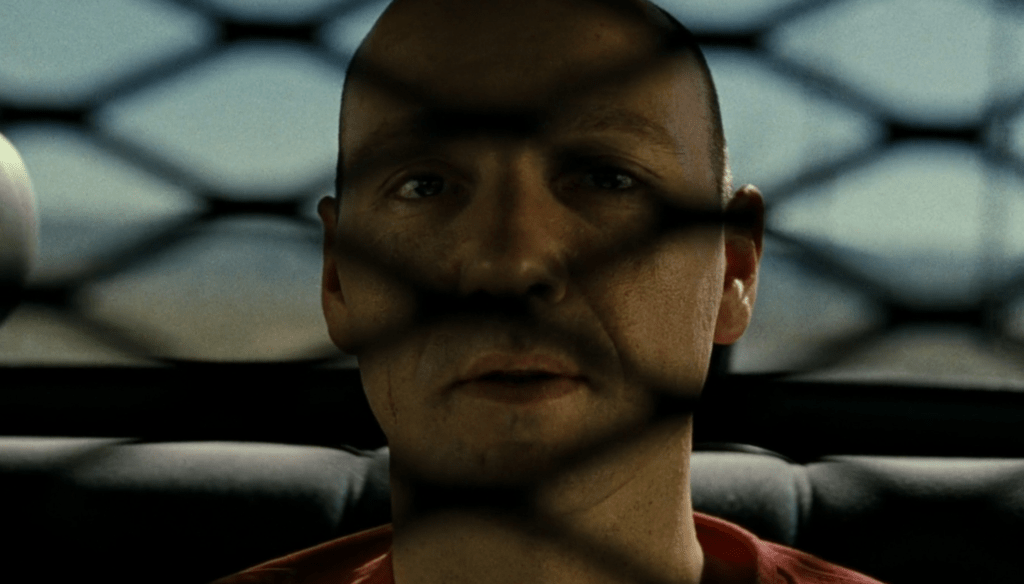 Kevin Spacey in una scena di Seven (1995) di David Fincher