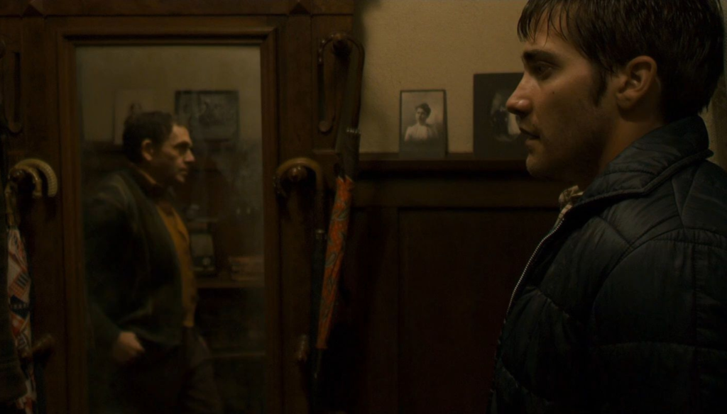 Jake Gyllenhaal in una scena di Zodiac (2007) di David Fincher
