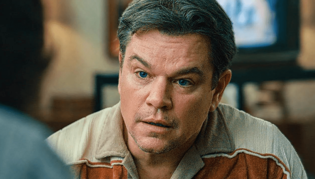 Matt Damon in una scena di Air (2023) di Ben Affleck
