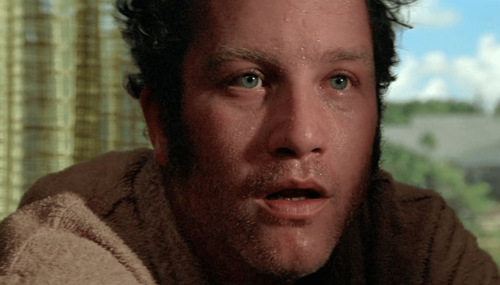 Richard Dreyfuss in una scena di Incontri ravvicinati del terzo tipo (1977) di Steven Spielberg 