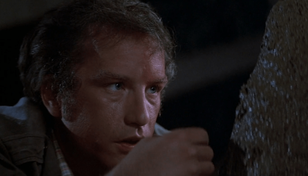 Richard Dreyfuss in una scena di Incontri ravvicinati del terzo tipo (1977) di Steven Spielberg 