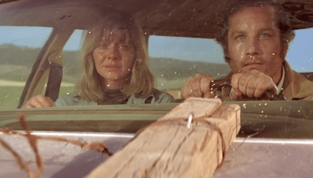 Richard Dreyfuss e Melinda Dillon in una scena di Incontri ravvicinati del terzo tipo (1977) di Steven Spielberg 