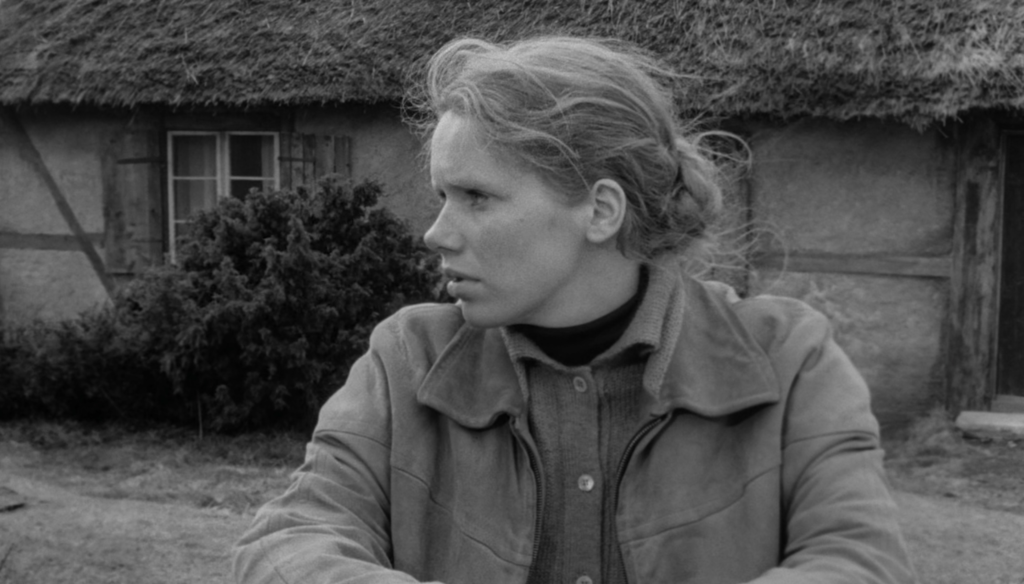 Liv Ullmann in una scena di L'ora del lupo (1968) è di Ingmar Bergman
