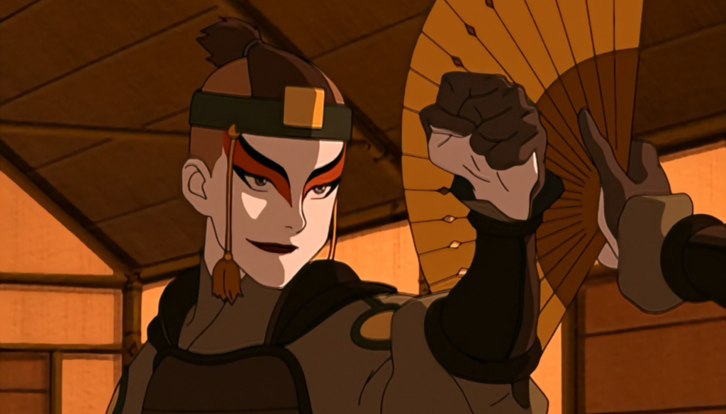 Sokka in una scena di Avatar - La leggenda di Aang (2005-2008) di Michael Dante DiMartino e Bryan Konietzko