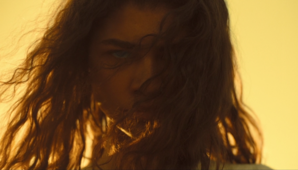 Zendaya in una scena di Dune (2021) di Denis Villeneuve