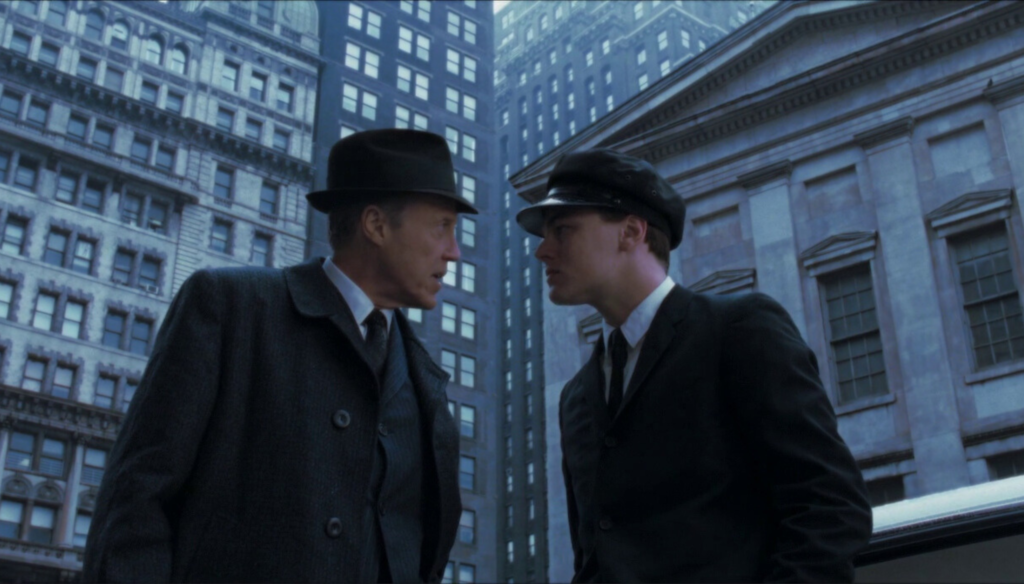 Leonardo di Caprio e Christopher Walken in Prova a prendermi (2002) di Steven Spielberg