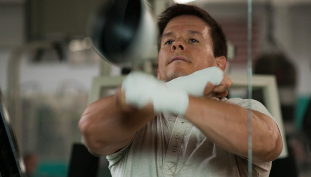 Mark Wahlberg in una scena di The Fighter (2010) di David O'Russel 