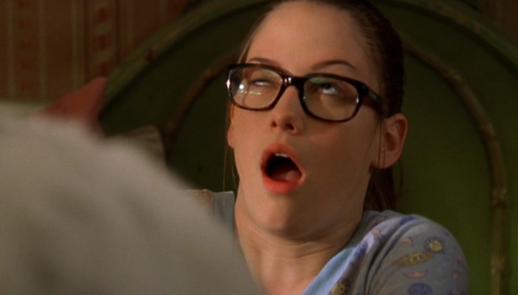 Chyler Leigh in una scena di Not another teen movie (2001) di Joeal Gallen