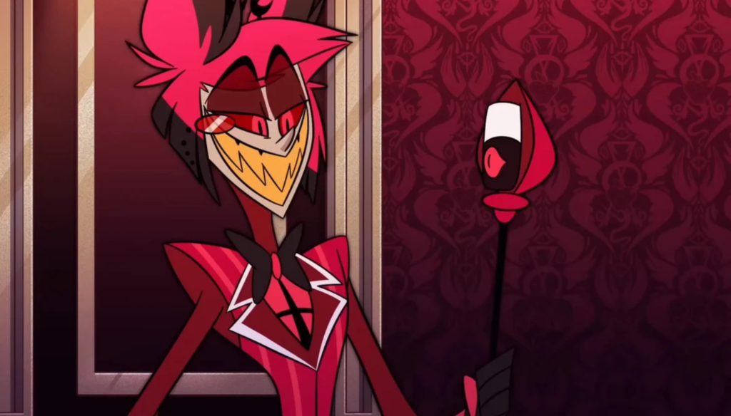 Alastor in una scena di Hazbin Hotel (2023 - ...)