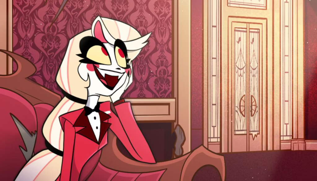 Charlie in una scena di Hazbin Hotel (2023 - ...)