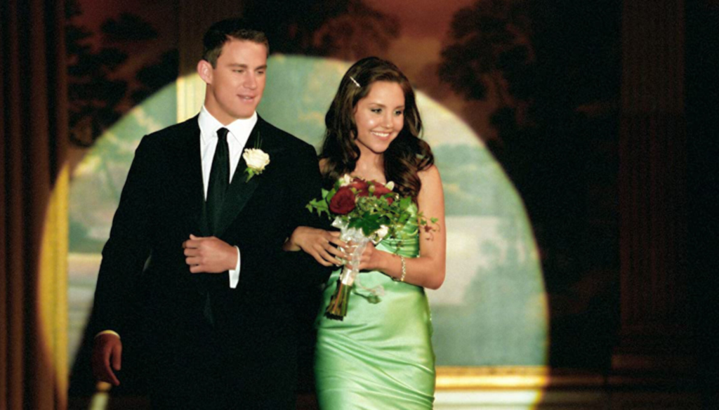 Amanda Bynes e Channing Tatum in una scena di She's the man (2006) di Andy Fickman