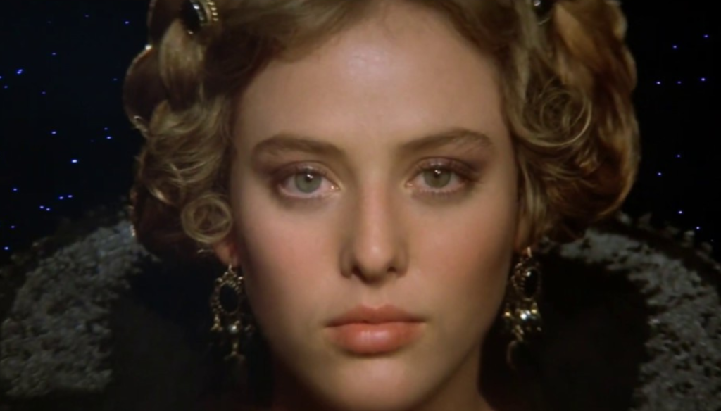 La principessa Irulan in una scena di Dune (1984) di David Lynch